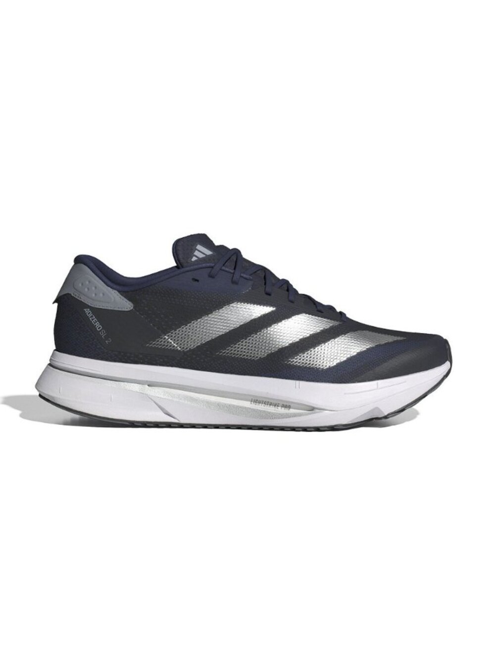 adidas Adizero SL2 – Size 13 Men Running Shoes Dark Blue Silver IH8191 NEW